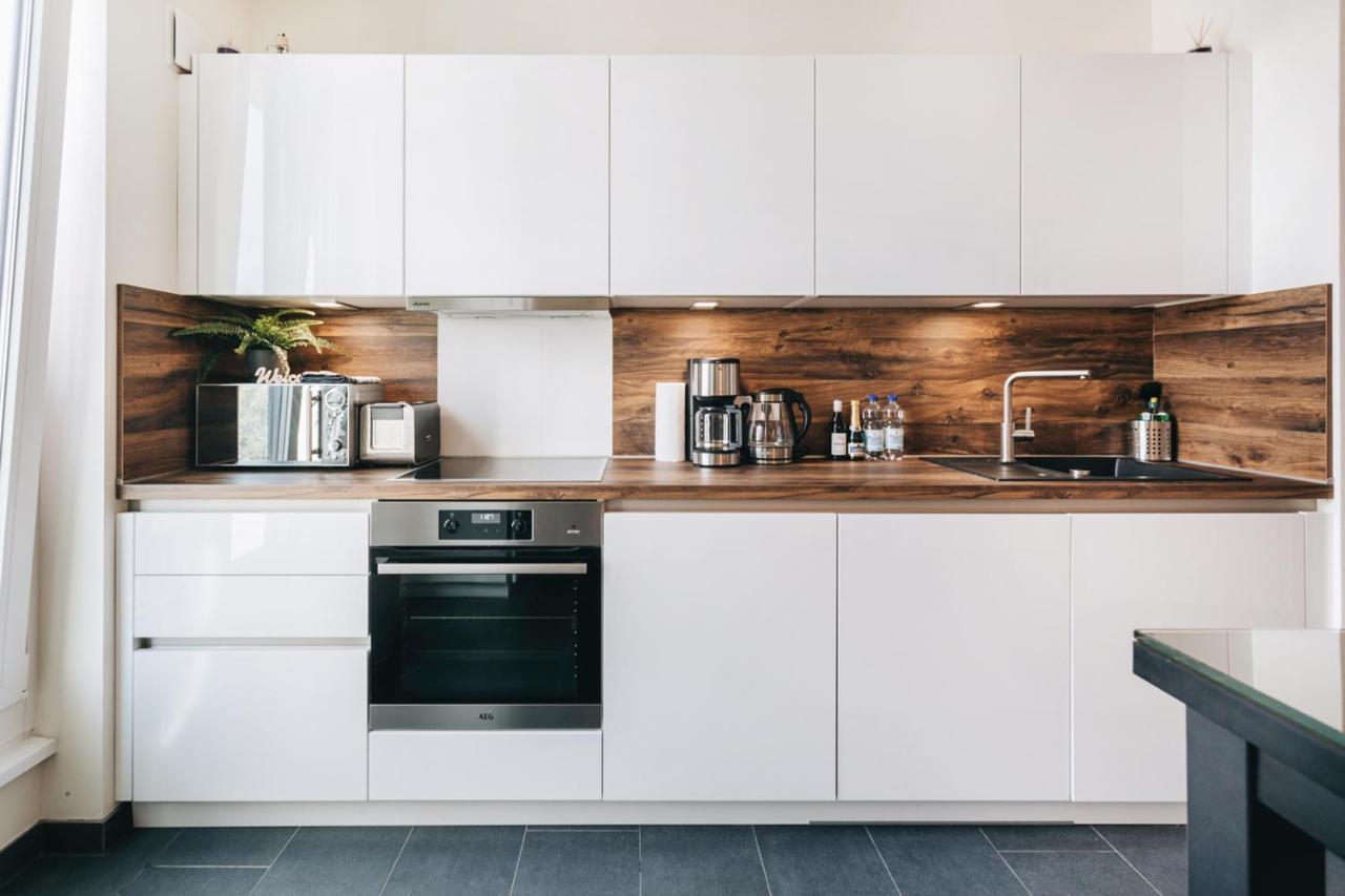 Stilvolle 4-Raumwohnung Im Zentrum Von Dresden Bagian luar foto